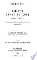 Paradise Lost: Books V and VI