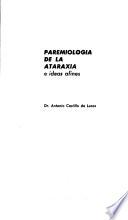 Paremiologia de la ataraxia e ideas afines