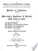 Parish of Topsham, Co. Devon