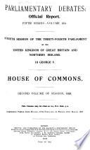 Parliamentary Debates (Hansard).
