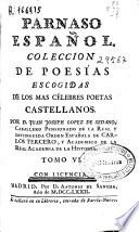 Parnaso español. Colección de poesías escogidas de los más célebres poetas castellanos