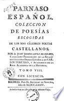 Parnaso espanol. Coleccion de poesías escogidas de los mas célebres poetas castellanos. Tomo 1 [-9]