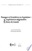 Passages et frontières en Aquitaine