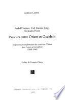 Passeurs entre Orient et Occident