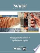 Pathogen Destruction Efficiency In High Temperature Digestion