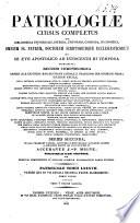 Patrologiæ cursus completus