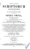 Patrologiae cursus completus seu bibliotheca universalis, integra, uniformis, commoda, oeconomica, omnium ss. patrum, doctorum scriptorumque ecclesiasticorum, sive latinorum, sive graecorum, qui ab aevo apostolico ad tempora Innocentii III (anno 1216) pro latinis et concilii florentini (ann. 1439) pro graecis floruerunt
