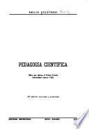 Pedagogía científica