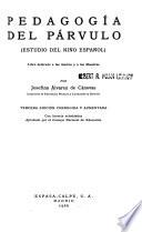 Pedagogía del párvulo