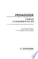 Pedagogía