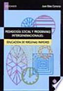 Pedagogía social y programas intergeneracionales