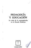Pedagogía y educación