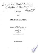 Pedigree of the Heigham Family