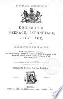 Peerage, Baronetage, Knightage and Companionage