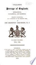 Peerage of England. ...