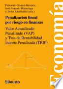 Penalización lineal por riesgo en finanzas