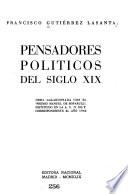 Pensadores politicos del siglo XIX.