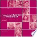 Pensamiento educativo en la universidad