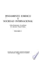 Pensamiento jurídico y sociedad internacional