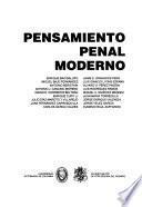 Pensamiento penal moderno