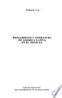Pensamiento y literatura de América Latina en el siglo XX
