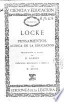 Pensamientos acerca de la educación