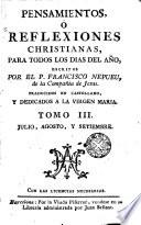 Pensamientos o Reflexiones christianas para todos los días de el año, 3