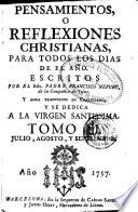 Pensamientos o reflexiones christianas para todos los dias de el año