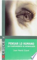Pensar lo humano