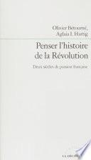 Penser l'histoire de la Révolution