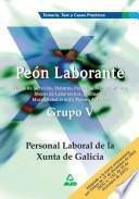 Peon Laborante. Personal Laboral de la Xunta de Galicia. Grupo V. Temario, Test Y Casos Practicos Ebook
