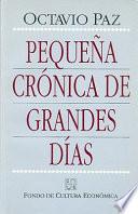 Pequeña crónica de grandes días