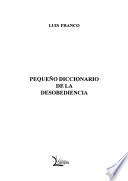 Pequeño diccionario de la desobediencia