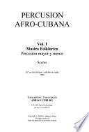 Percussion Afro-Cubana