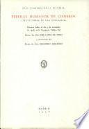 Perfiles humanos de Cisneros (trayectoria de una biografia)