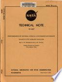 Performance of Several Conical Convergent-Divergent Rocket-Type Exhaust Nozzles