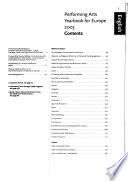Performing Arts Yearbook for Europe