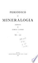 Periodico di mineralogia