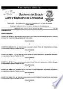 Periódico oficial del gobierno del estado