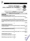 Periódico oficial del gobierno del estado