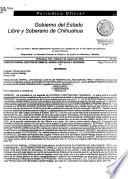 Periódico oficial del gobierno del estado