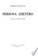 Persona adentro [poemas]
