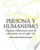 Persona y humanismo