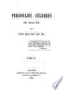 Personajes célebres del siglo XIX