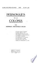 ... Personajes de la colonia