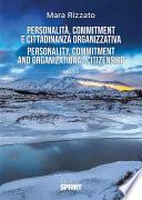 Personalità, commitment e cittadinanza organizzativa