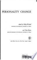 Personality Change