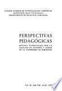Perspectivas pedagógicas