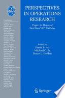 Perspectives in Operations Research