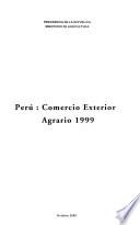 Perú, comercio exterior agrario